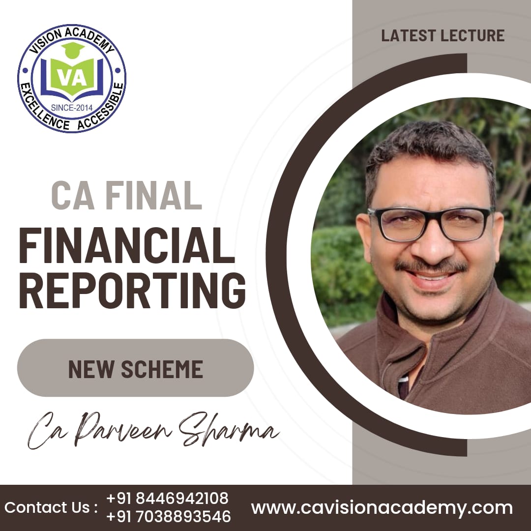 ALDINE CA CA Final Financial Reporting (FR) Full Course By CA Parveen Sharma